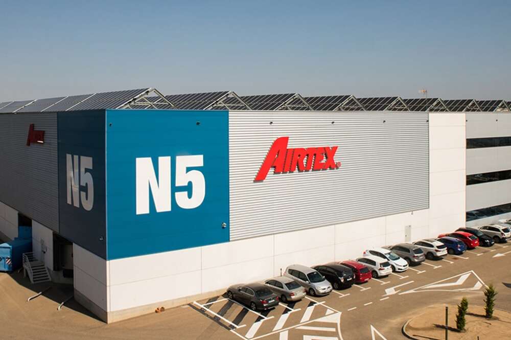 Una nave de la empresa Airtex