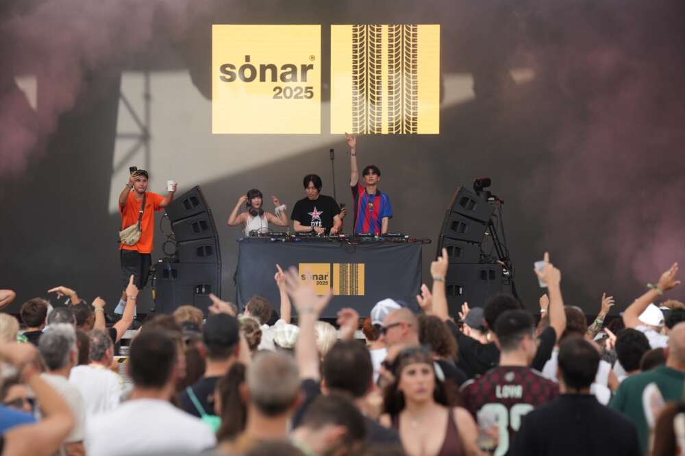 Ambiente del festival Sónar en Barcelona. David Zorrakino / Europa Press. (Foto de ARCHIVO).