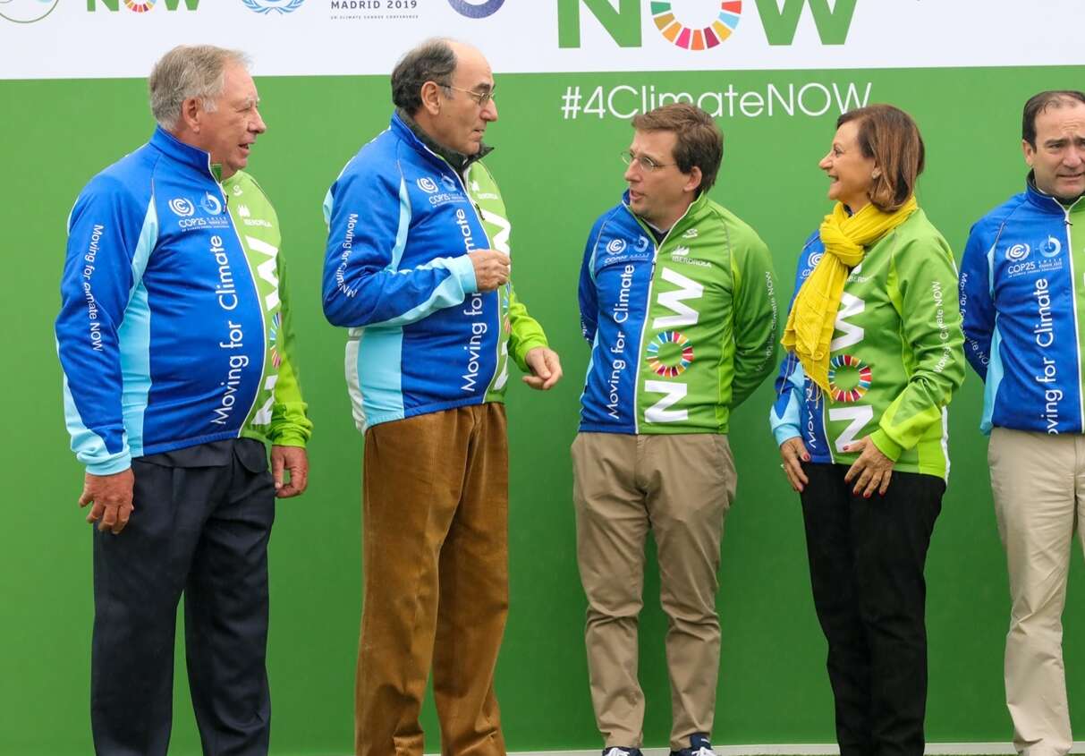 El Alcalde de Madrid, José Luis Martínez Almeida y el presidente de Iberdrola, Ignacio Galán