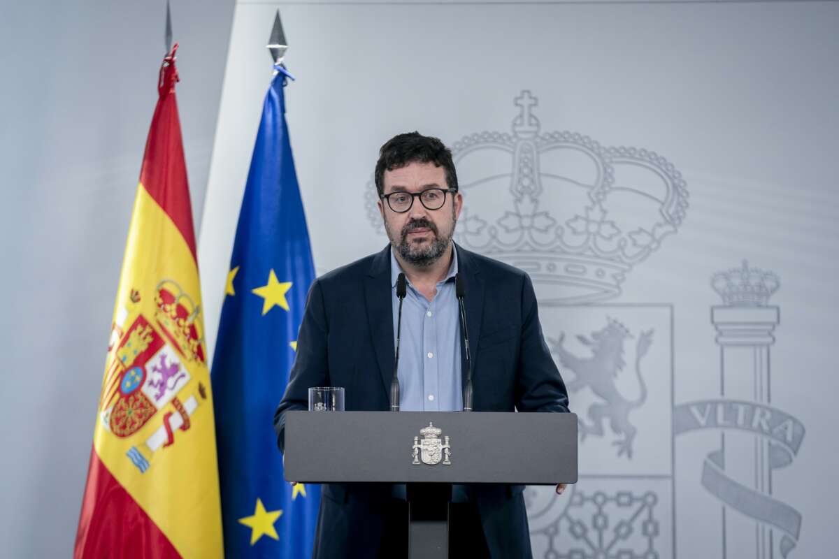 El secretario de Estado de Trabajo, Joaquín Pérez, propone subir el SMI en un 3,1% este año, lo que implica un incremento hasta los 1.221 euros. Foto: Europa Press.