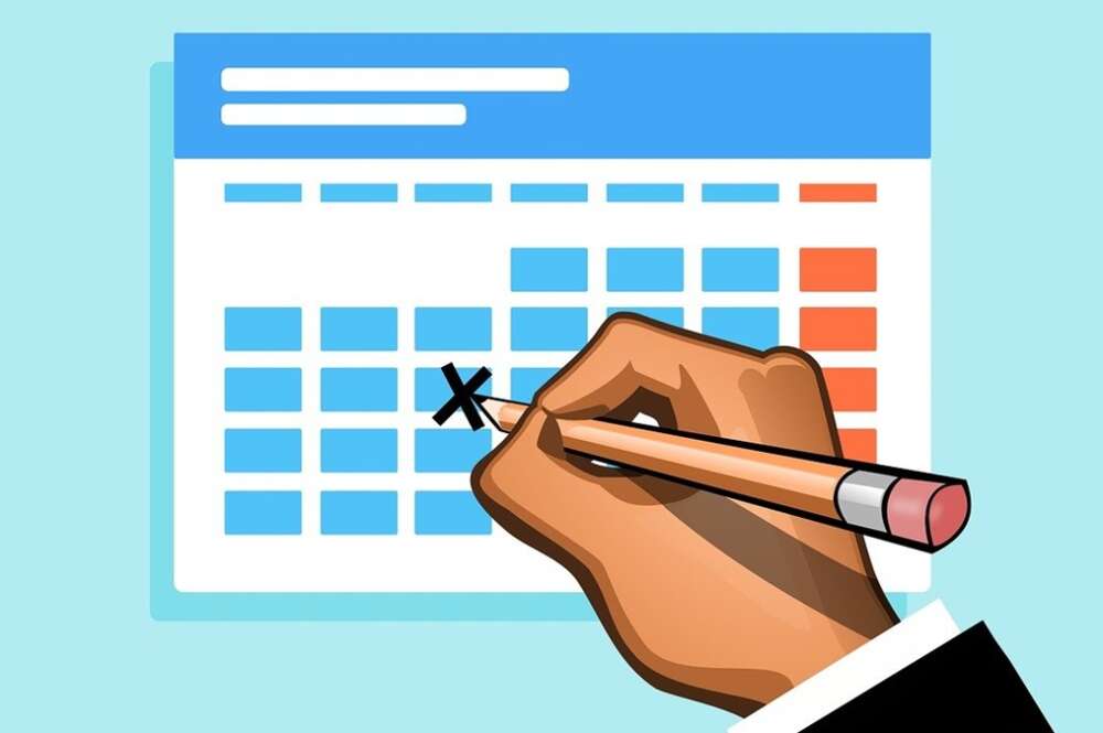 Calendario día festivo