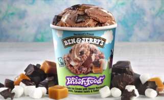 Uno de los helados de Ben & Jerry's