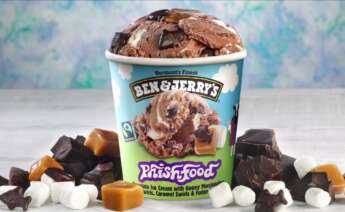 Uno de los helados de Ben & Jerry's