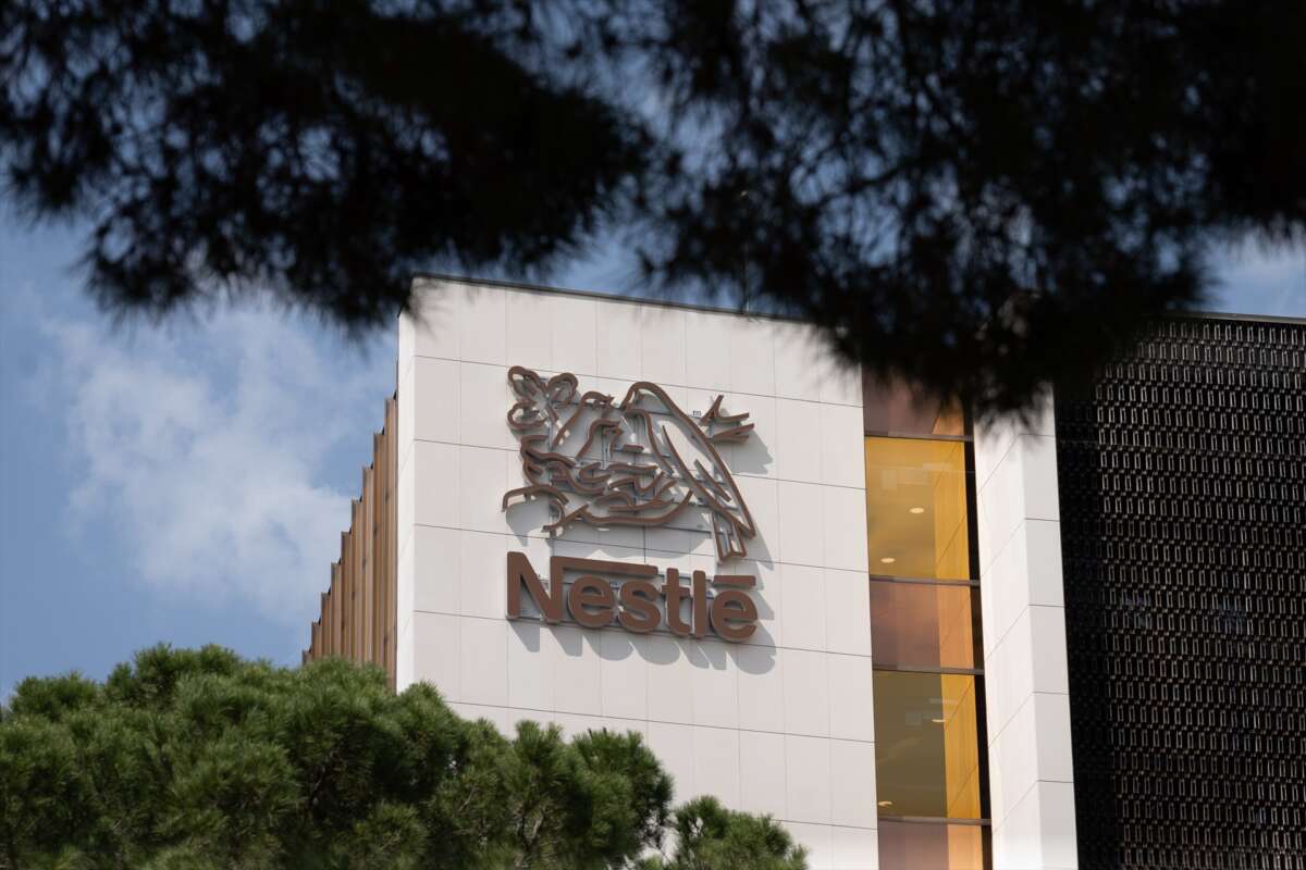 Fachada de la sede de Nestlé.