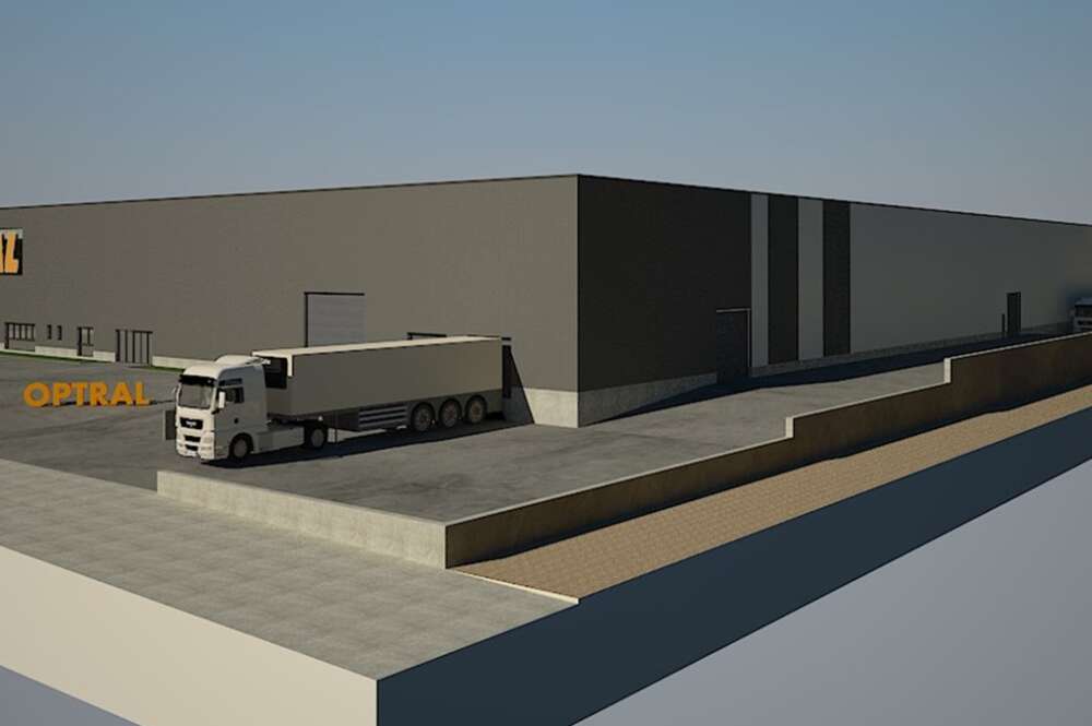Maqueta del nuevo centro productivo de Optral