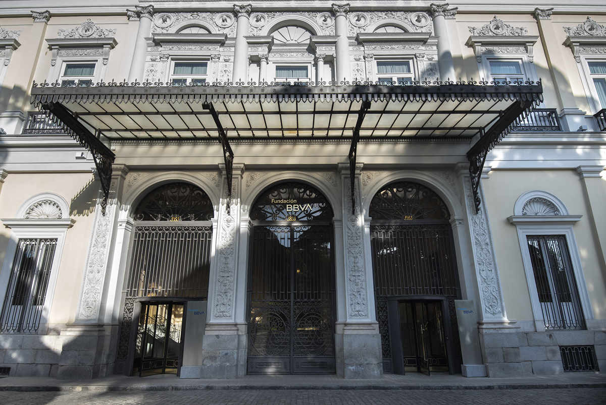Sede de la Fundación BBVA, en Madrid. FUNDACIÓN BBVA