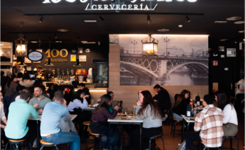 Un establecimiento de 100 Montaditos. Foto: Restalia.