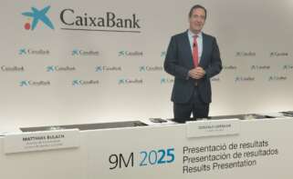Gonzalo Gortázar, consejero delegado de Caixabank, en la presentación de resultados del tercer trimestre de 2025