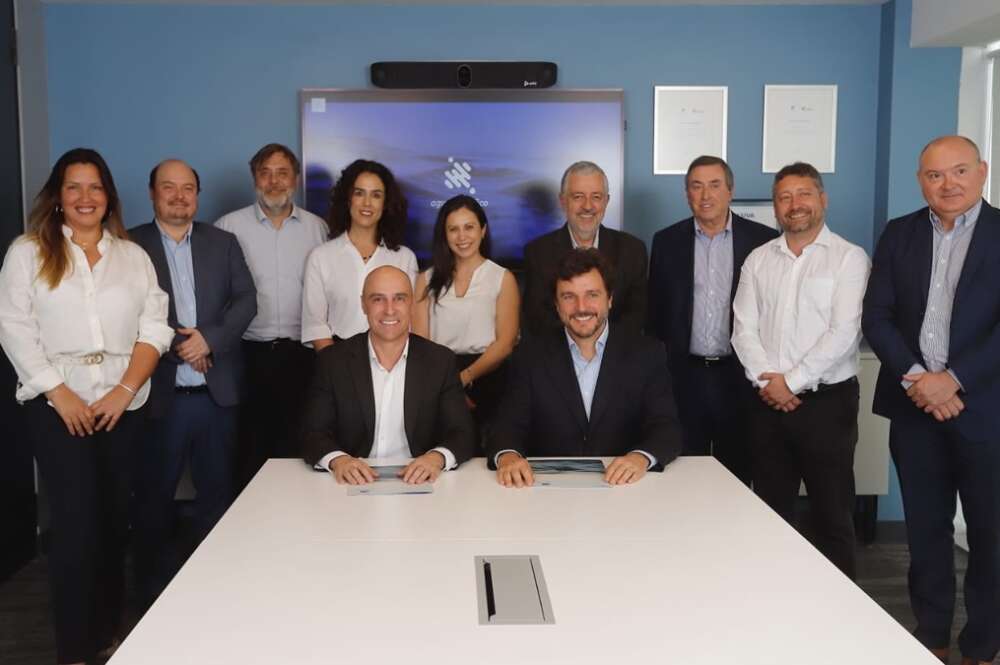 Firma acuerdo Veolia Chile Aguas Pacifico
