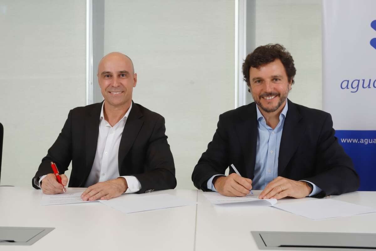 Firma acuerdo Veolia Chile Aguas Pacifico
