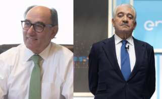El presidente de Iberdrola, Ignacio Sánchez Galán, y el CEO de Endesa, José Bogas