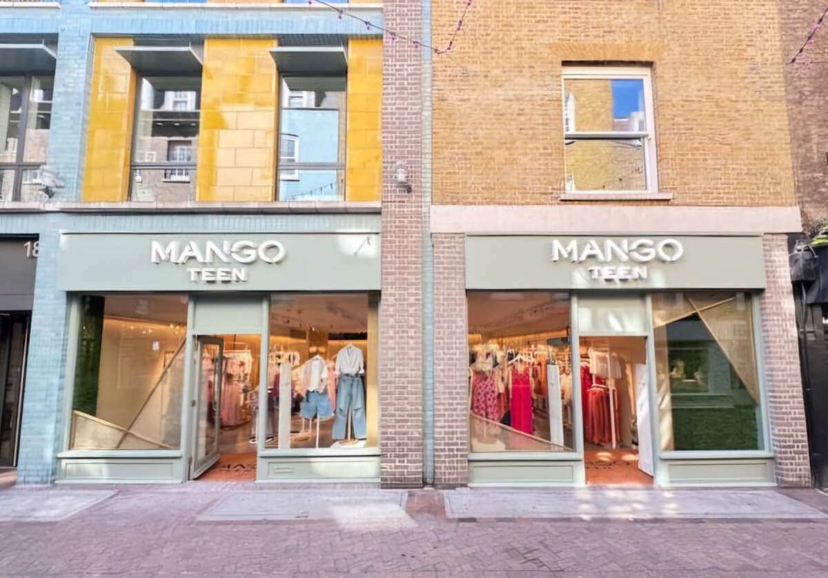 Un establecimiento de Mango Teen. Foto: Mango Teen. X-madrid.