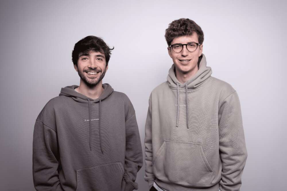 Los creadores de Balance Phone, Carlos Fontclara y Albert Bertran. Foto: Balance Phone.
