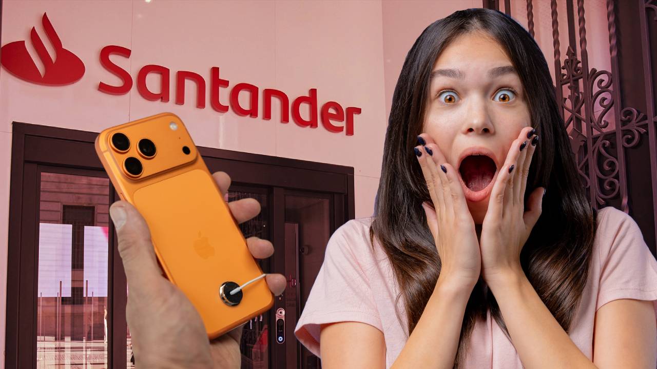 Banco Santander quiere premiar a sus clientes: un iPhone 17 por traer tu nómina y dos recibos