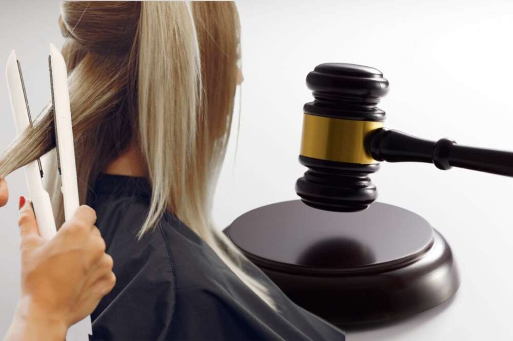 Justicia. Peluquería.