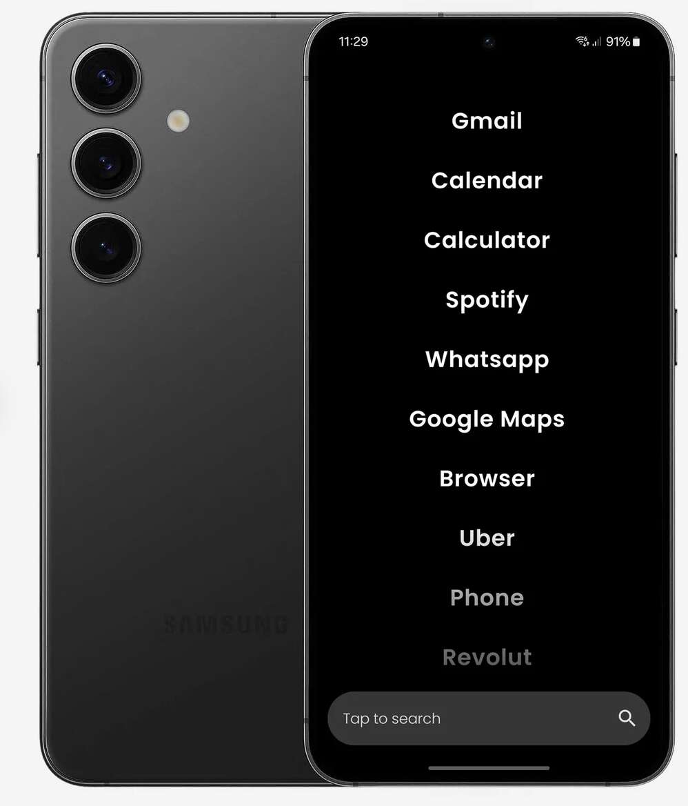 Un móvil Balance Phone. Foto: Balance Phone.