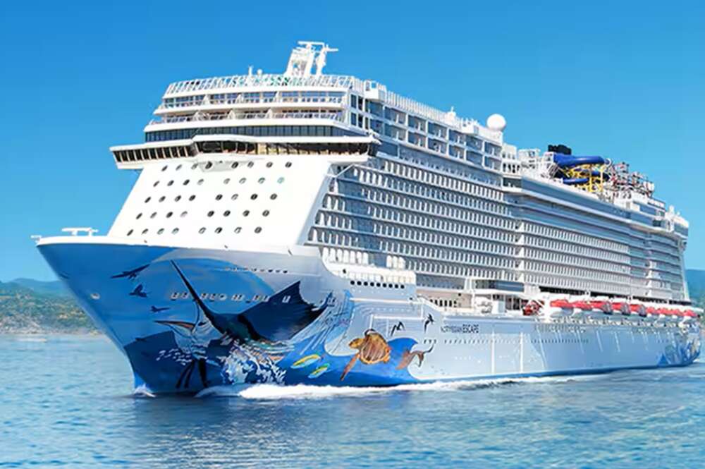 El barco de crucero de Norwegian Cruise Line