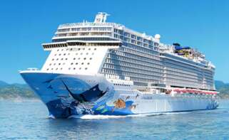 El barco de crucero de Norwegian Cruise Line