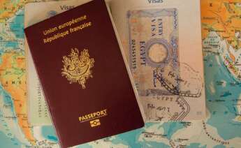 Un pasaporte sellado