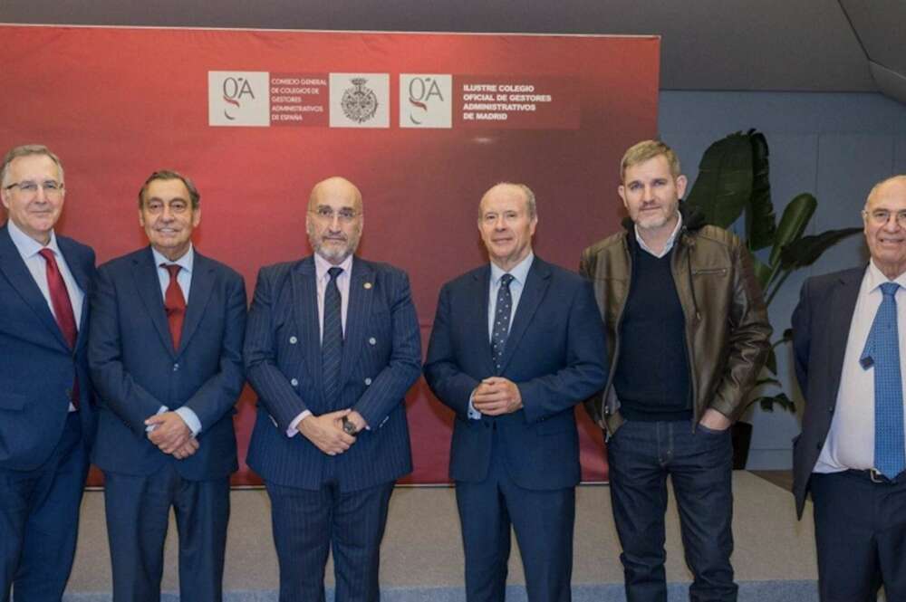 La jornada “Democracias con latido: el papel de la sociedad civil en la regeneración democrática” promovida por el Consejo General de los Colegios de Gestores Administrativos de España. Foto: Consejo General de los Colegios de Gestores Administrativos de España