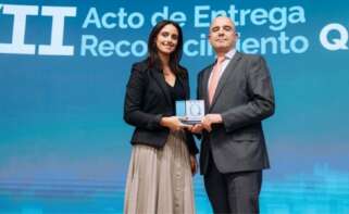 Marta del Olmo y el doctor Maestre. Foto: Servimedia