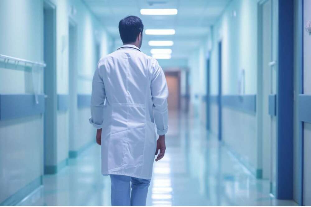 Médico en un hospital | Foto de 123RF/ckybe