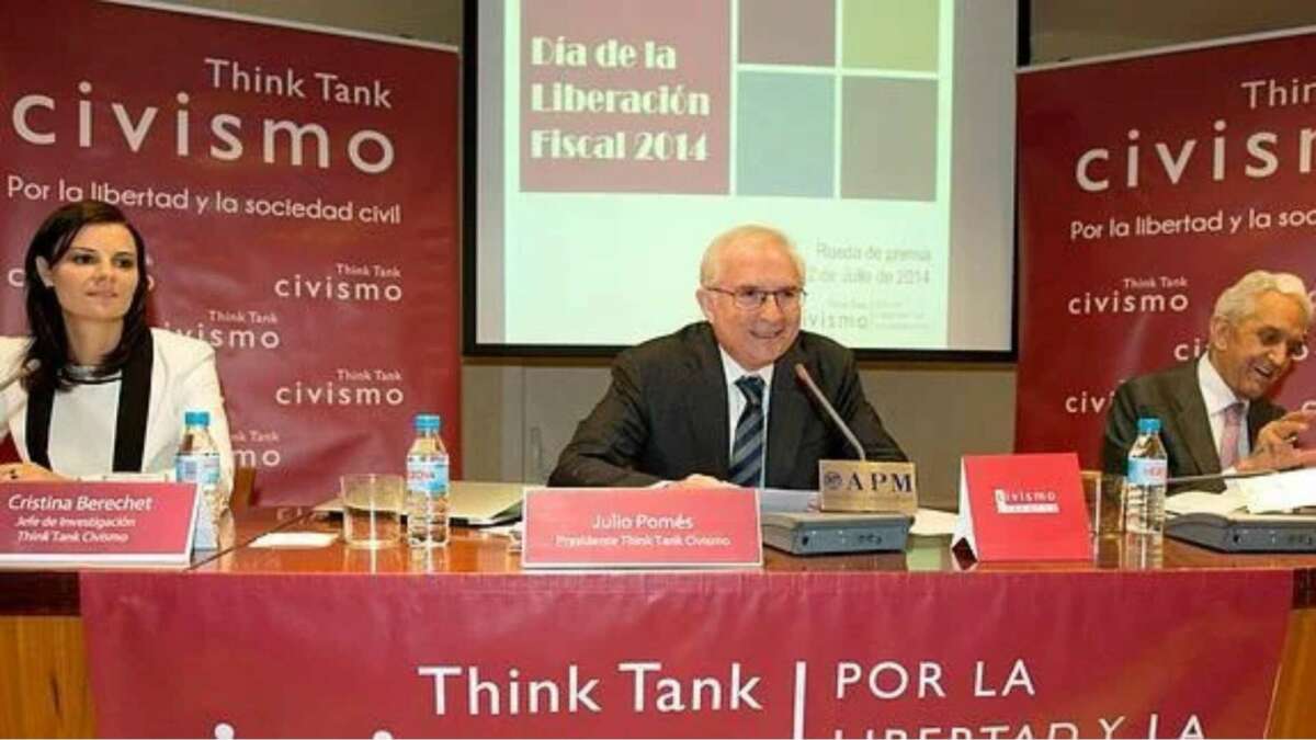Julio Pomés, presidente de la Fundación Civismo