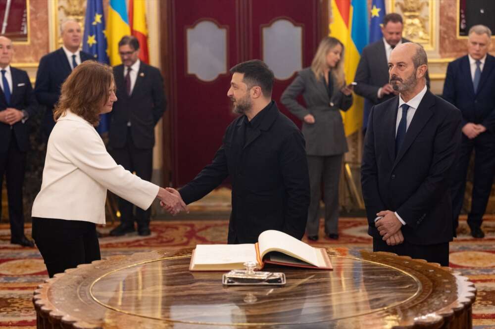 El presidente de Ucrania, Volodimir Zelenski. Foto: Europa Press.