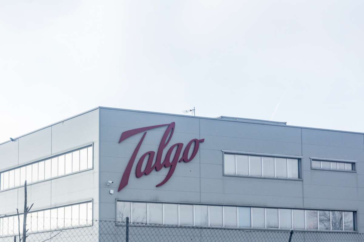Archivo - Fachada de la sede de Talgo, a 9 de febrero de 2025, en Madrid (España)