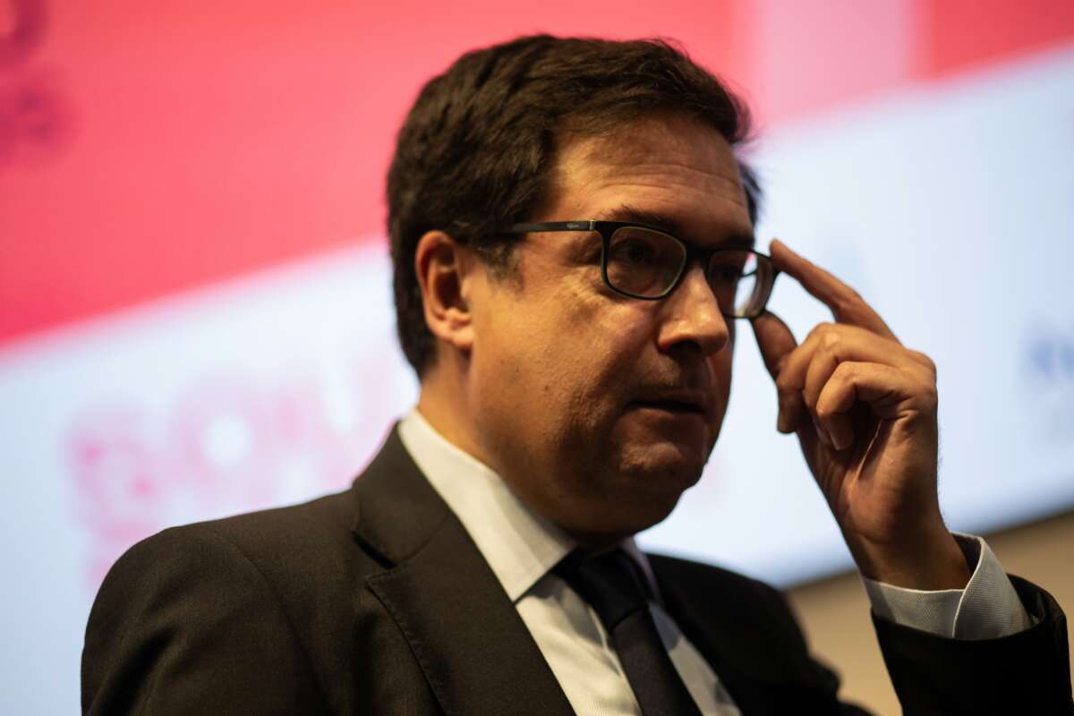 Archivo - El ministro para la Transformación Digital y de la Función Pública, Óscar López, clausura una jornada sobre competitividad e innovación, en el campus Google for Startups, a 4 de octubre de 2024, en Madrid (España). La jornada, organizada por Sou. Funcionarios.