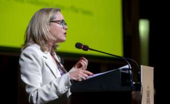 Archivo - La presidenta del Banco Europeo de Inversiones (BEI), Nadia Calviño.