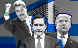 Nicolás Maduro, Carlos Torres y Donald Trump.