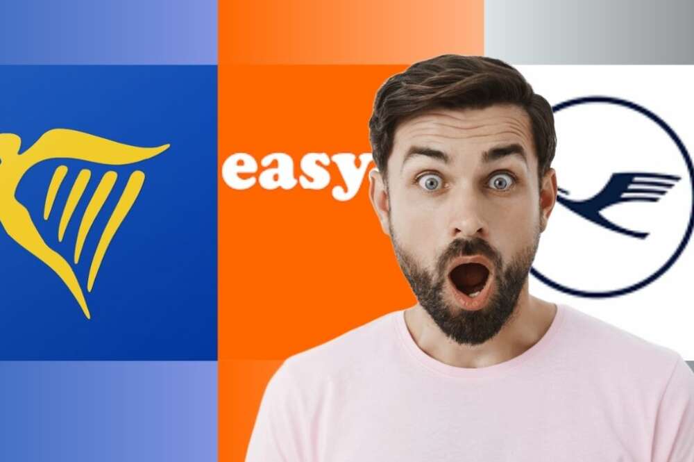 Ryanair. Easyjet. Lufthansa.