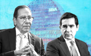 Carlos Salazar y Carlos Torres, consejero y presidente de BBVA.