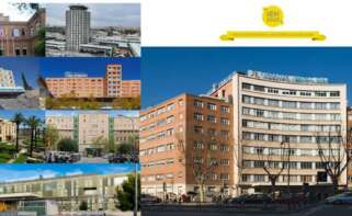 Fachadas de los principales hospitales de la Comunidad de Madrid | Foto de IEH