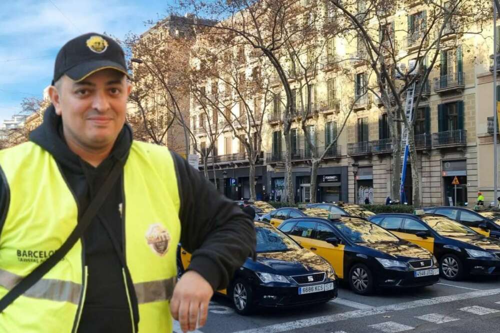 Tito Álvarez protesta contra las VTC.