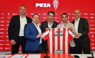 José Riestra ha sido nombrado nuevo Presidente Ejecutivo del Real Sporting de Gijón. Foto: @RealSporting.