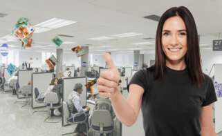 Agencia Tributaria. Paro.