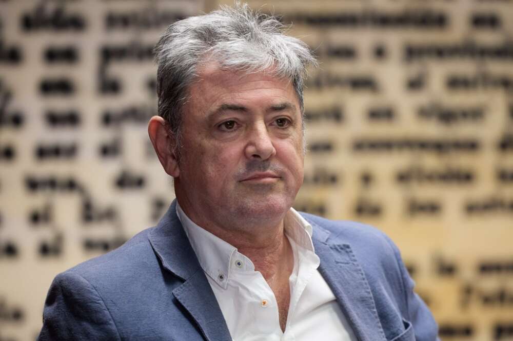 El socio de Servinabar 200, Joseba Antxon Alonso Egurrola, durante una comparecencia en la Comisión de Investigación sobre el ‘caso Koldo’