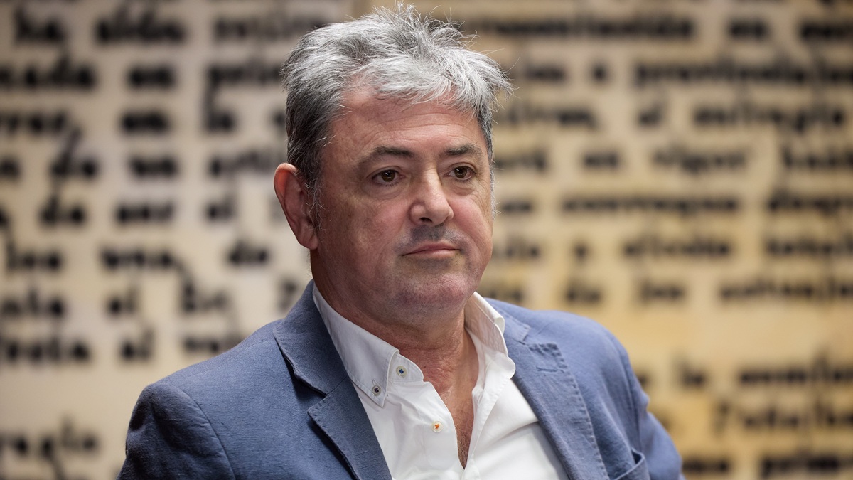 El socio de Servinabar 200, Joseba Antxon Alonso Egurrola, durante una comparecencia en la Comisión de Investigación sobre el ‘caso Koldo’