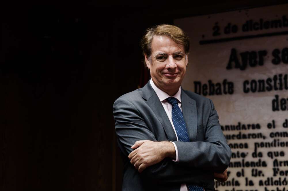 (Foto de ARCHIVO) El expresidente de la Sociedad Estatal de Participaciones Industriales (SEPI), Vicente Cecilio Fernández Guerrero, durante una comparecencia en la Comisión de Investigación sobre el ‘caso Koldo’, en el Senado, a 22 de julio de 2025, en Madrid (España). La comisión de investigación sobre el 'caso Koldo' en el Senado continúa hoy con las comparecencias de Joseba Antxón Alonso, administrador único de Servinabar e investigado por el Tribunal Supremo por su presunta implicación en la trama, y Vicente Fernández, expresidente de la Sociedad Estatal de Participaciones Industriales (SEPI), quien fue contratado, según el PP, por esa empresa misma empresa navarra. Carlos Luján / Europa Press 22/7/2025