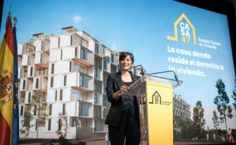 La ministra de Vivienda y Agenda Urbana, Isabel Rodríguez