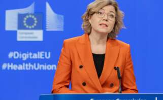 La vicepresidenta de la Comisión Europea para la para la Soberanía Tecnológica, la Seguridad y la Democracia, Henna Virkkunen