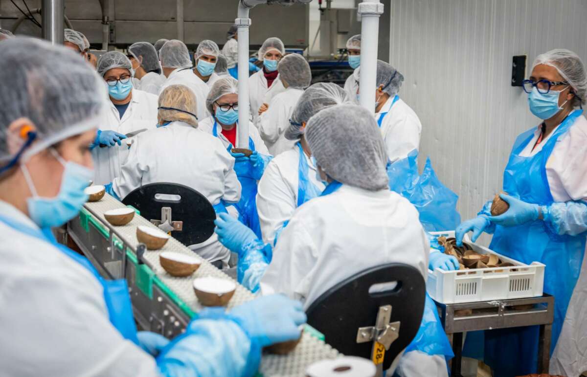 Fábrica de La Menorquina en Palau Solità i Plegamans / Foto: La Menorquina