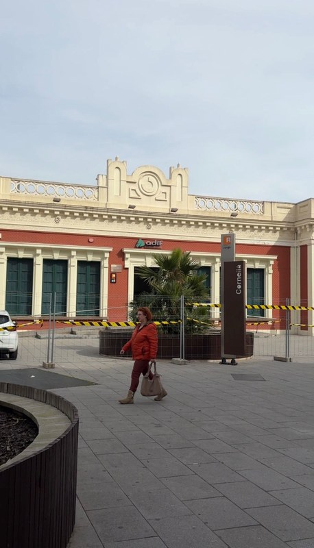 Estación de Cornellà. Foto: Ajuntament de Cornellà de Llobregat.