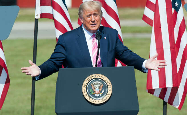 El presidente de EEUU, Donald Trump. Foto: Europa Press.