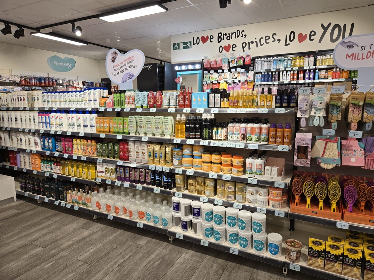 El interior de una tienda de Primaprix