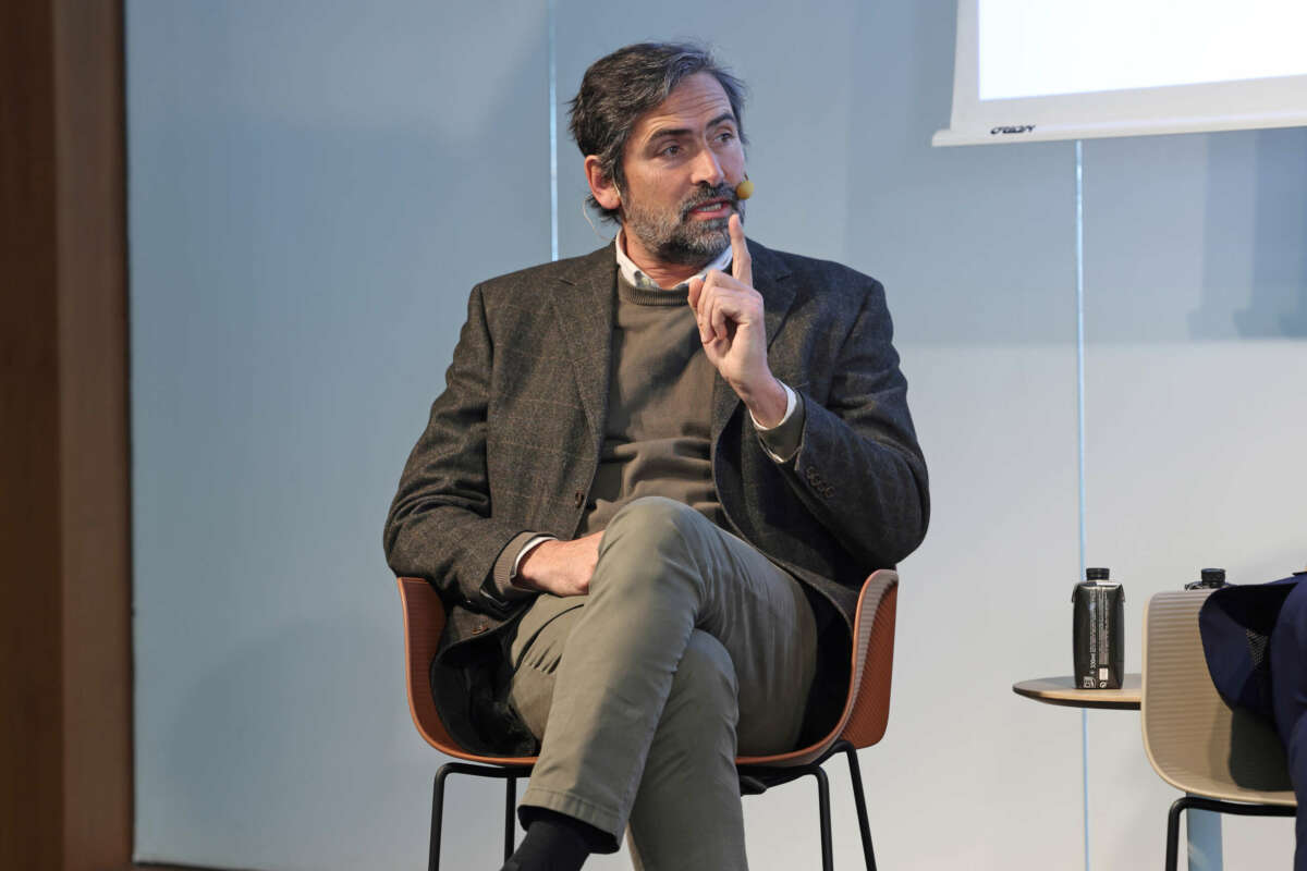 Javier Alonso, experto en digitalización del COAM en el foro "Madrid, capital global" de Economía Digital.