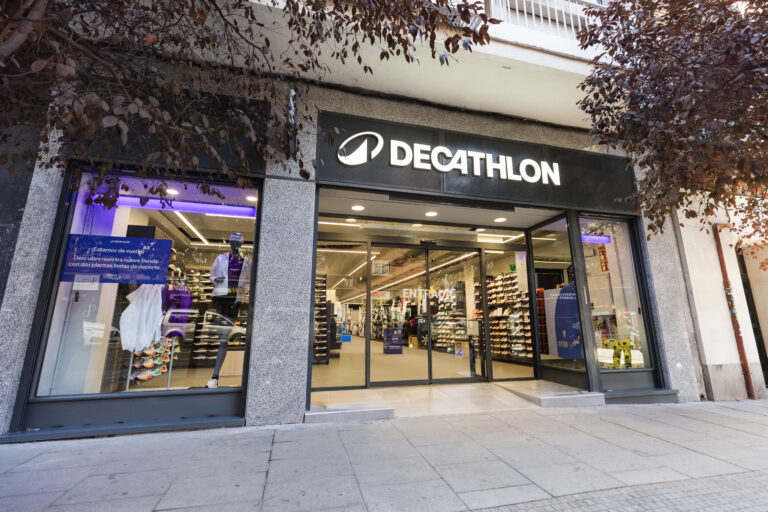 Tienda de Decathlon. Foto: Decathlon.