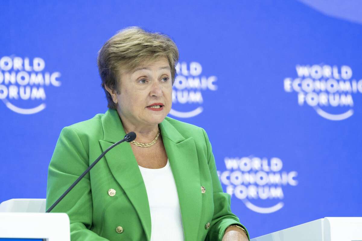 La directora gerente del FMI, Kristalina Georgiev.